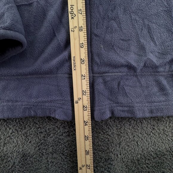 Patagonia Synchilla Women Purple Medium Fleece Full Zip Jacket Outdoors Pockets - Picture 3 of 15